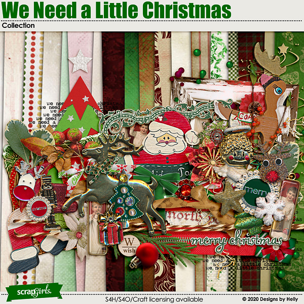 We Need a Little Christmas Collection by Designs by Helly