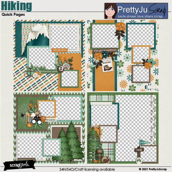Hiking Quick Pages