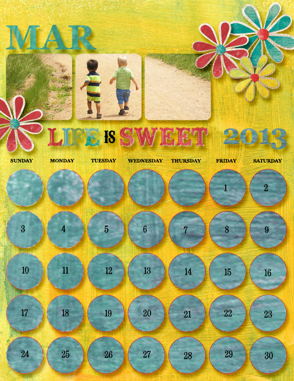 Digitial Scrapbooking Layout by Syndee