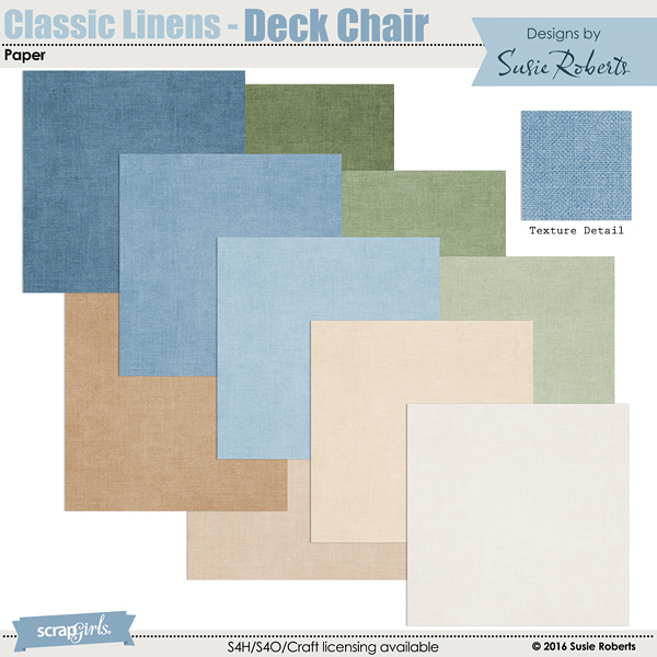 Classic Linens: Deck Chair Paper Prev