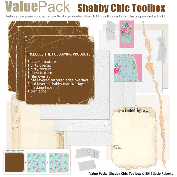 Value Pack: Shabby Chic Toolbox Prev