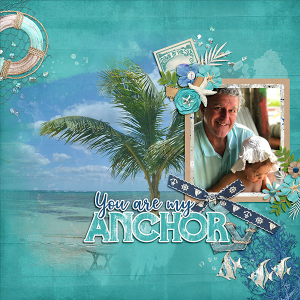 CT Layout using Sail Away by Connie Prince