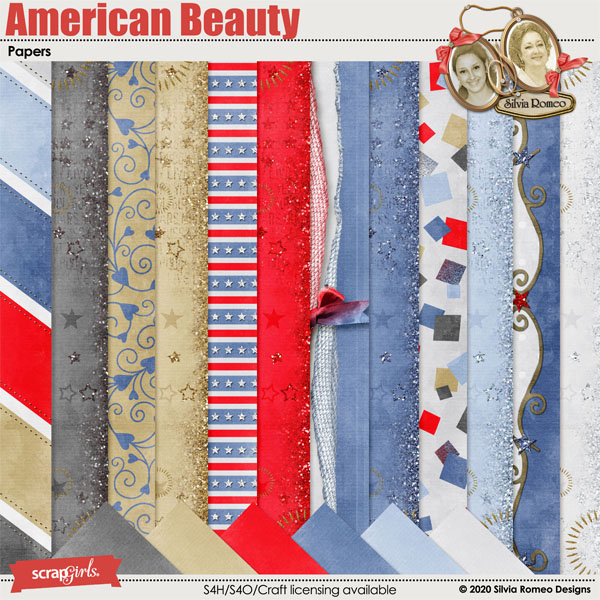American Beauty Papers by Silvia Romeo