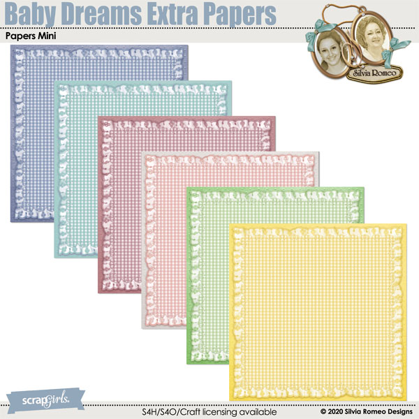 Baby Dreams Extra Papers by Silvia Romeo