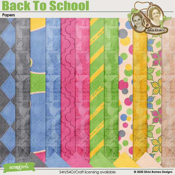 Back to School Papers by Silvia Romeo