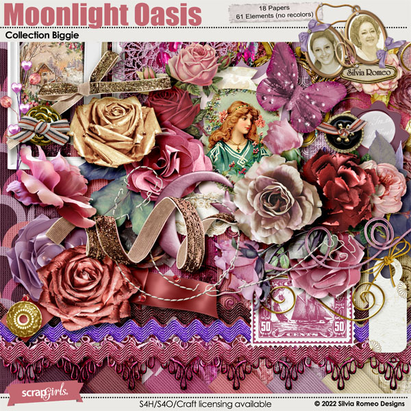 Moonlight Oasis Collection Biggie by Silvia Romeo