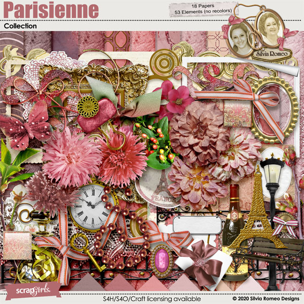 Parisienne Collection by Silvia Romeo
