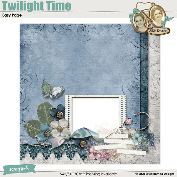 Twilight Time Easy Page by Silvia Romeo