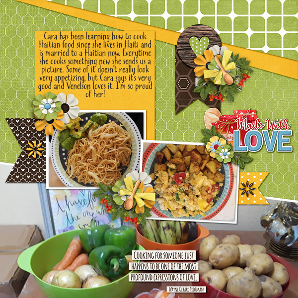 CT Layout using Soul Food by Connie Prince