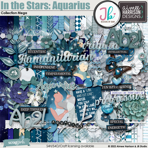 In the Stars: Aquarius Collection Mega