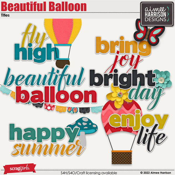 Beautiful Balloon Titles