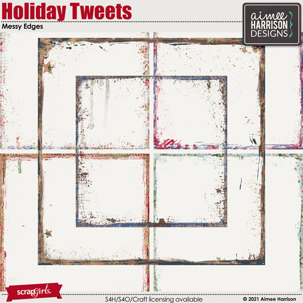 Holiday Tweets Messy Edges