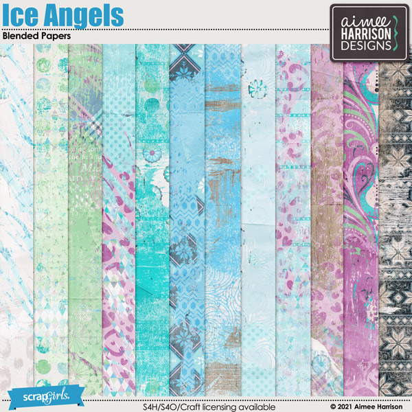 Ice Angels Blended Papers