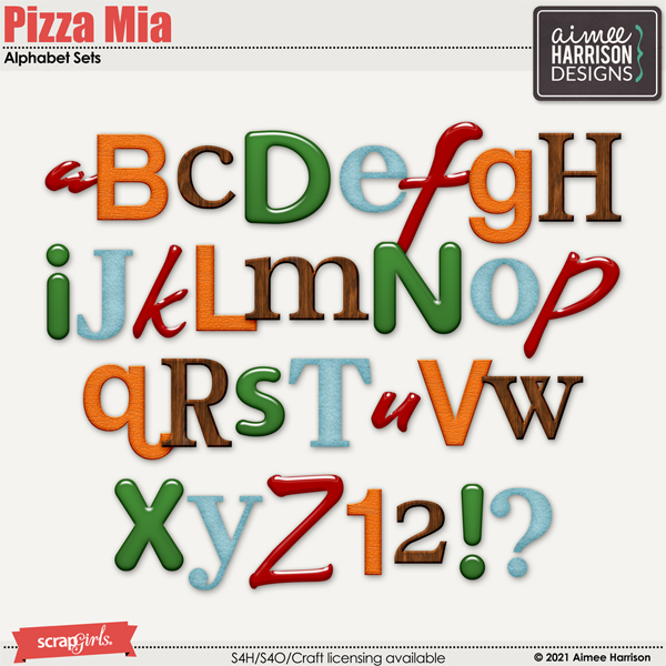 Pizza Mia Alpha Sets