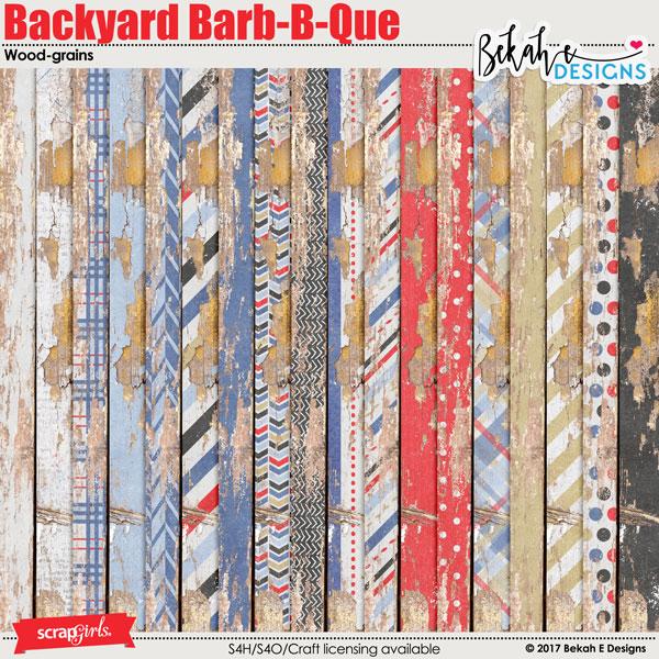 Backyard Barb-B-Que - Wood-grains