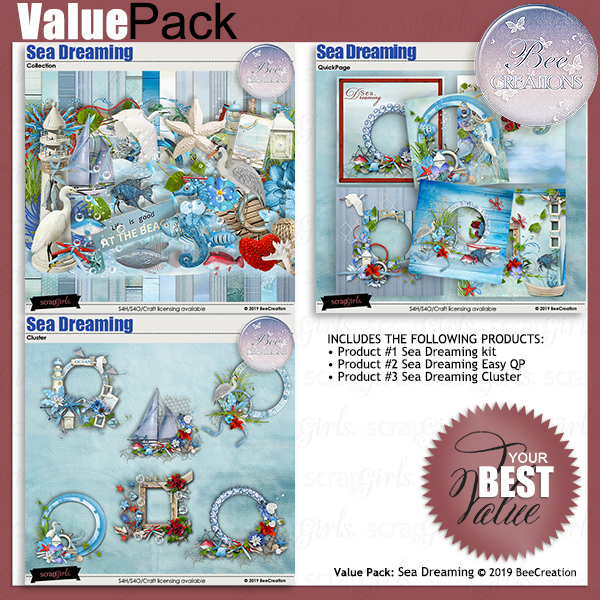 Bee Creation Sea Dreaming Value Pack
