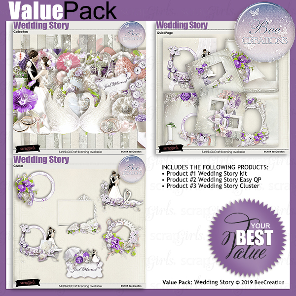 Bee Wedding Story Value Pack