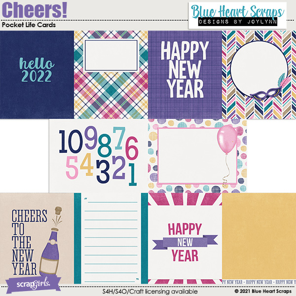 Cheers! Pocket Life Journaling Cards