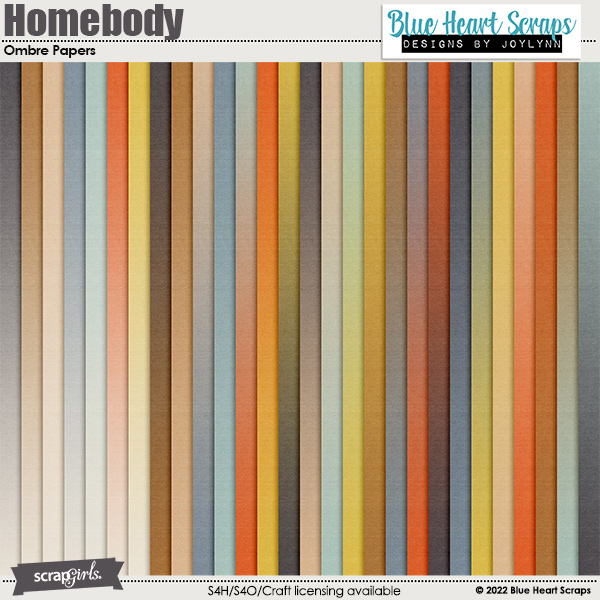 Homebody Ombre Papers