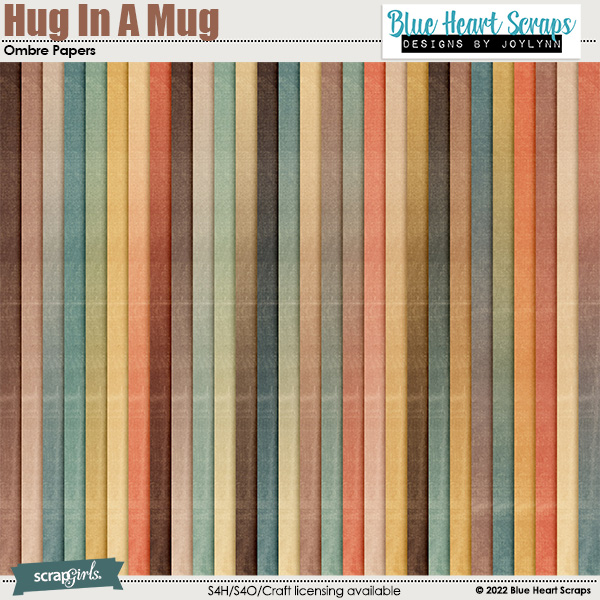 Hug In A Mug Ombre Papers