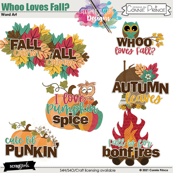 Whoo Loves Fall?  by Connie Prince & Adrienne Skelton