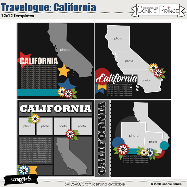 Travelogue California by Connie Prince