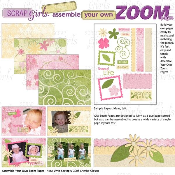 Also available: Assemble Your Own Zoom Pages - 4x6: Vivid Spring (sold separately)