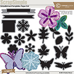 ScrapSimple Embellishment Templates: Paper Cut
