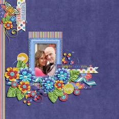 Layout by Bekah using Project Keepsake: March - Collection Biggie