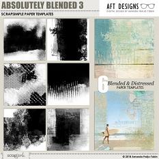 ScrapSimple Paper Templates: Absolutely Blended 3 by Amanda Fraijo-Tobin | AFT Designs @ScrapGirls.com