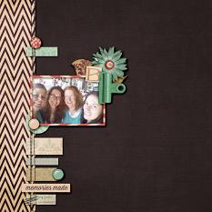 Memories Made layout by Cheré