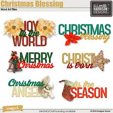 Christmas Blessing Titles