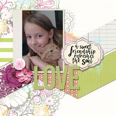 layout by Chere using Spring Sherbet
