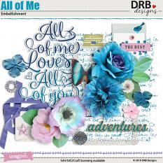 All of Me Embellishment by DRB Designs | ScrapGirls.com