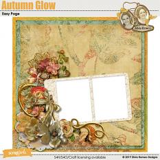 Autumn Glow Collection Easy Page by Silvia Romeo