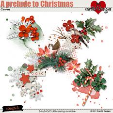 ScrapSimple Digital Layout Collection:A prelude to Christmas