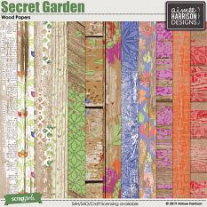 Secret Garden Wood Papers