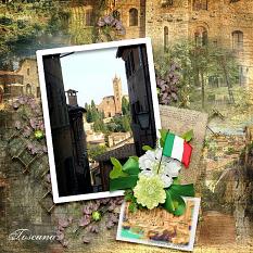 Italy My Love Layout by kythe