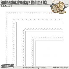Embossies Overlays Volume 03 by Silvia Romeoi