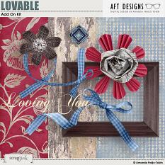 Lovable Add On Kit by AFT Designs Amanda Fraijo-Tobin @ScrapGirls.com