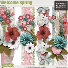 Welcome Spring Borders