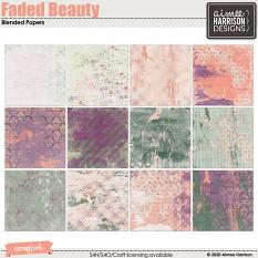 Faded Beauty Blended Papers