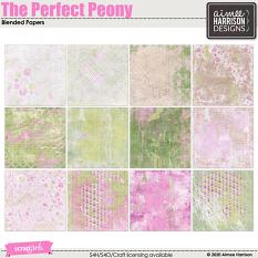 The Perfect Peony Blended Papers
