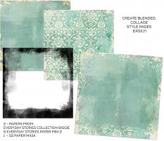 Collage paper created using Grungy Blends Paper Templates