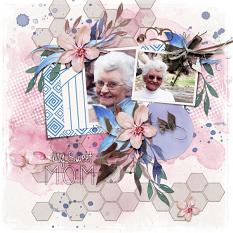 Layout using ScrapSimple Digital Layout Collection:amazing day vol2