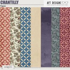 Chantilly #digitalscrapbooking Papers by AFT Designs - Amanda Fraijo-Tobin @ScrapGirls.com