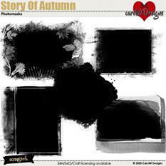 ScrapSimple Digital Layout Collection:story of autumn