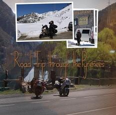 “Pyrenees" digital scrapbook layout showcases SSDLAT: Simply Blended, Series 2