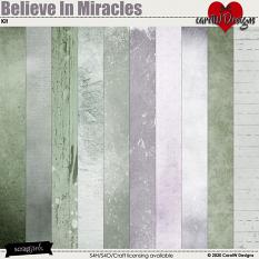 ScrapSimple Digital Layout Collection:Believe In Miracles