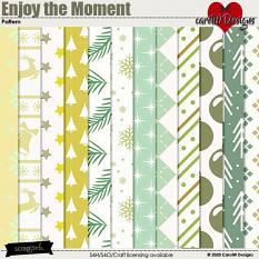 ScrapSimple Digital Layout Collection:enjoy the moment